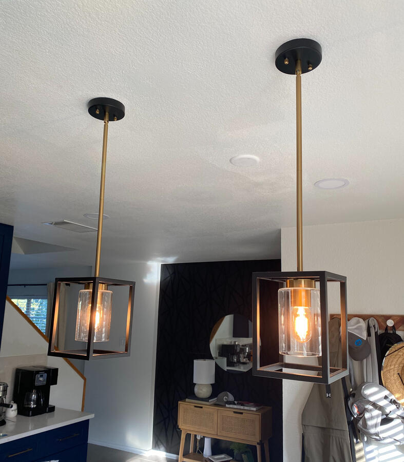 Kitchen pendant lights install Kitchen pendant lights install